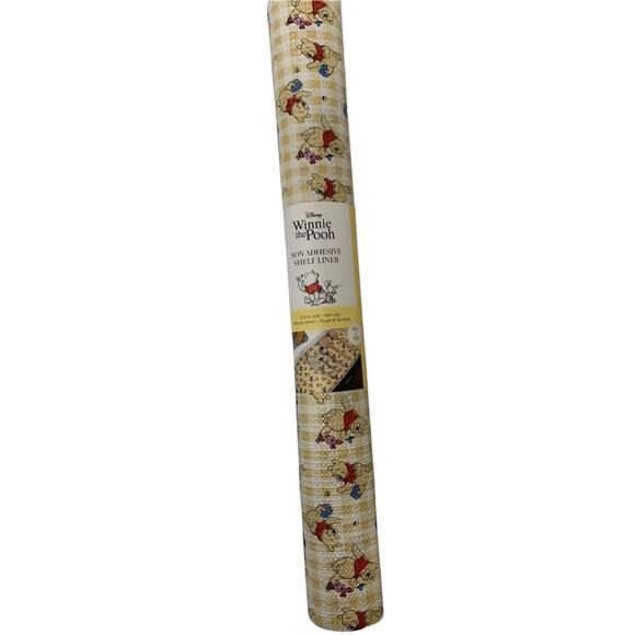New Disney Winnie The Pooh Non Slip/Non Adhesive Shelf & Drawer Liner 18in×48in - Picture 6 of 10